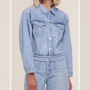 Agolde blanca denim jacket